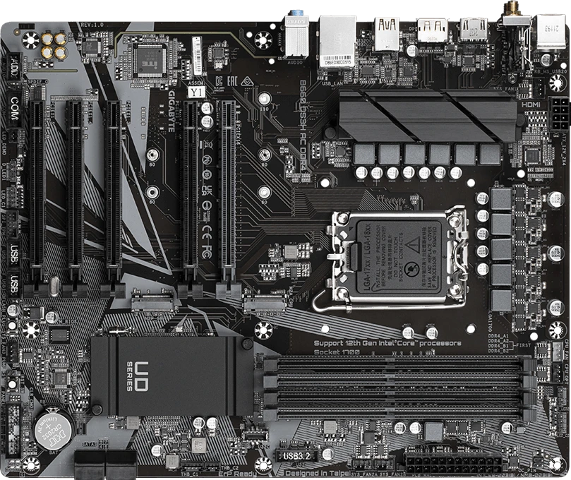 Gigabyte B660 DS3H AC DDR4 (Rev. 1.1)